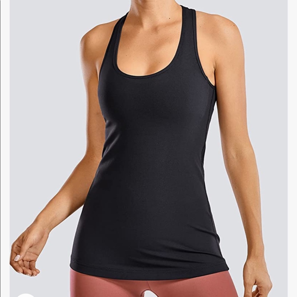 CRZ YOGA Racerback Workout Tank Tops Athletic Yoga